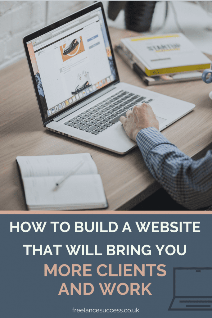 how to build freelance website that will bring you more clients and work