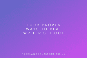 Proven ways to beat writer's block