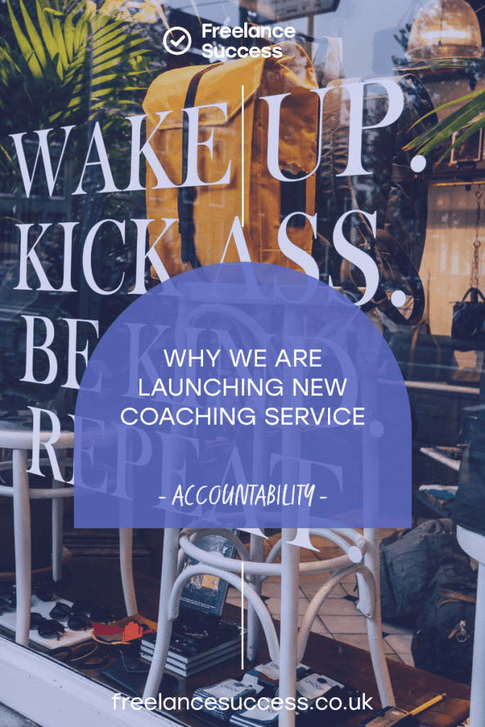 Accountability system: new coaching service