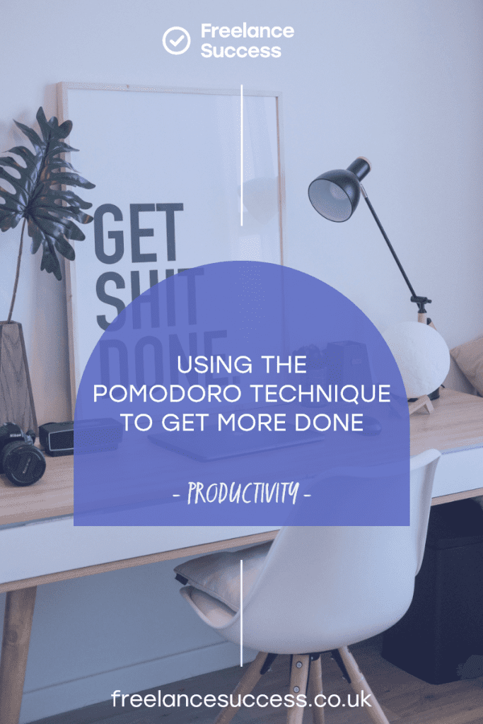 Using the pomodoro technique to get more done - blog post
